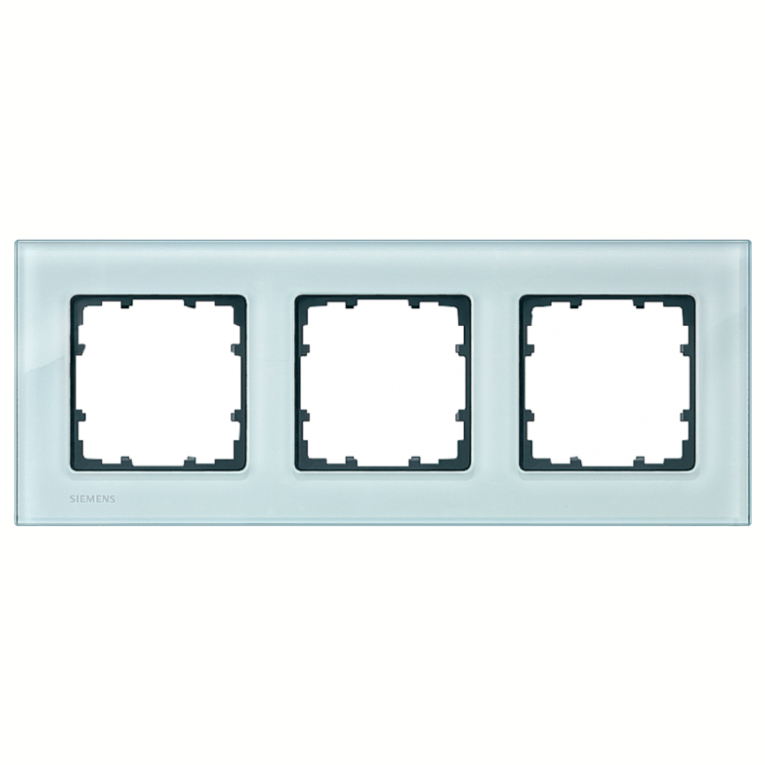 Rāmis stikla 3-vietīgs, kristāla zaļš, SIEMENS Delta MIRO