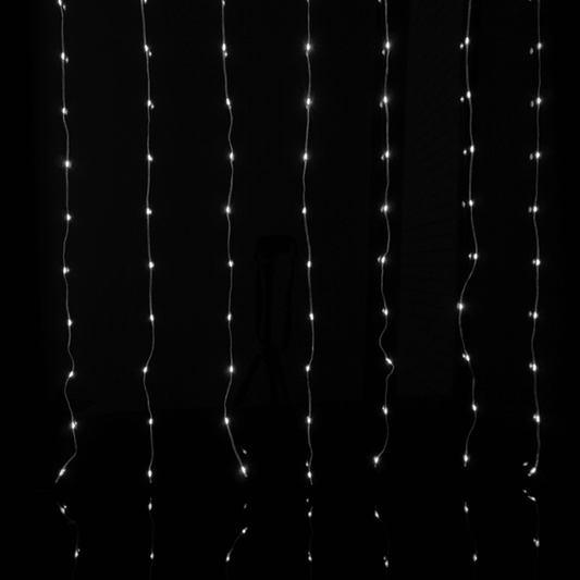 LED ziemassvētku virtene, Magic lights, 400 LED, 1 million colors, 2m x 2m, DC5V, IP65/IP20, Bluetooth