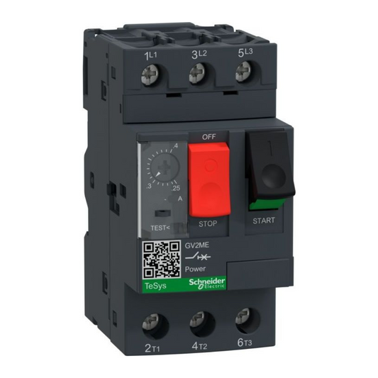 Motora automāts, 4kW, 6-10A, 138A, GV2ME14, Schneider Electric