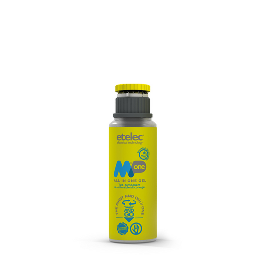 Ātri cietējošs divu komponentu elektroizolācijas gēls 2in1 pudelē 0.3L, MPone, Etelec