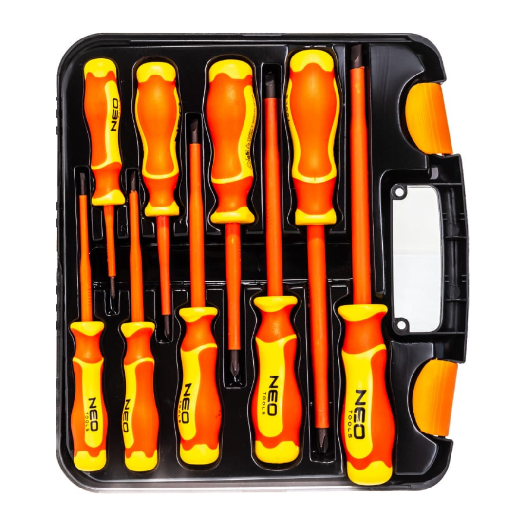 Skrūvgriežu komplekts, 9 gab., VDE, 1000V, 04-142, NEO TOOLS