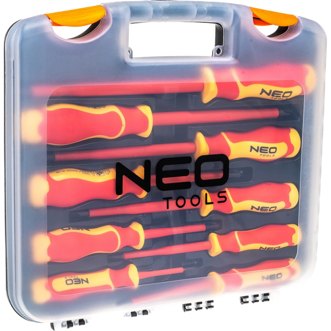 Skrūvgriežu komplekts, 9 gab., VDE, 1000V, 04-142, NEO TOOLS