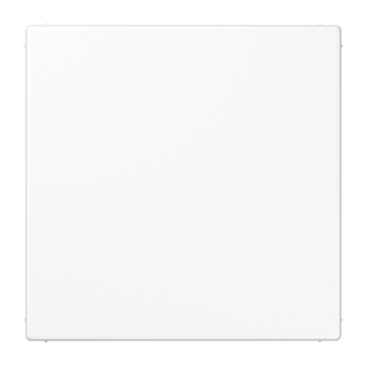 Tukša centrālā plāksne (uzspiežama fiksācija), balta, LS990