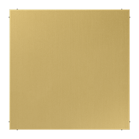 Tukša centrālā plāksne (uzspiežama fiksācija), klasiskais misiņš, LS990