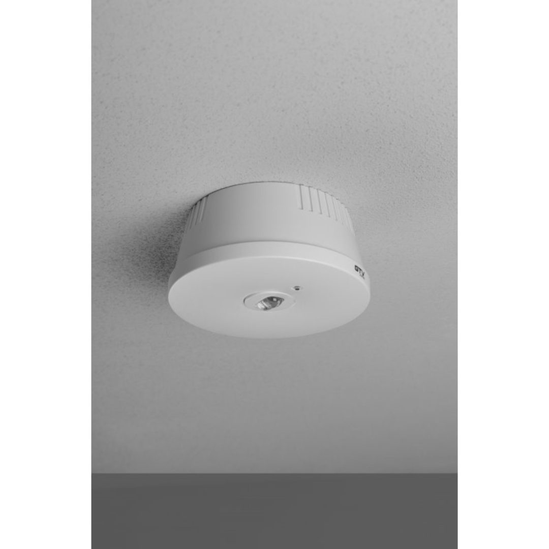 Avārijas gaismeklis Antipanik virsapmetuma / zemapmetuma, balts, 3W, 3h, 200lm, IP20, OGLA LED NM ST, GTV