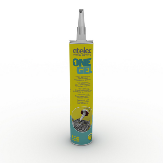 Vienkomponenta elektroizolācijas gēls pistolēm 300ml, lietošanai gatavs, ONEGEL, Etelec