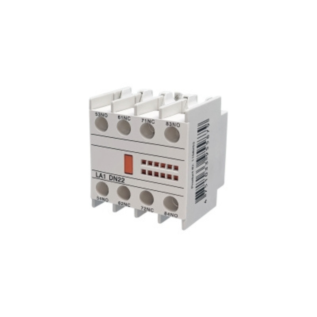 Magnētiska palaidēja / kontaktora augšējaiss papildkontakts, 2NO+2NC, SC-DN22, GACIA