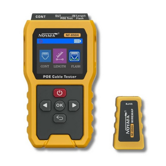 Viedais tīkla kabeļu testeris, RJ45, CAT5/CAT6 (STP, UTP), NOYAFA