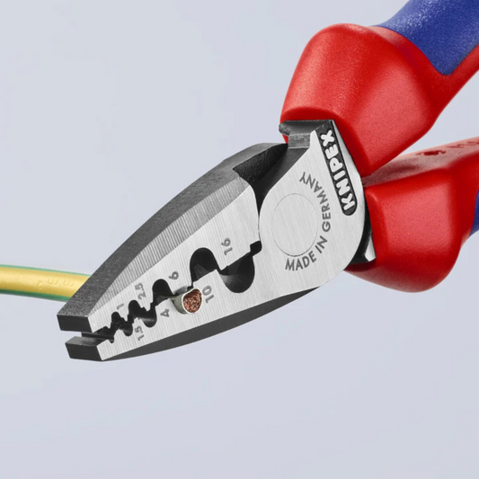 KNIPEX presēšanas knaibles 0.25-16mm2, 97 72 180