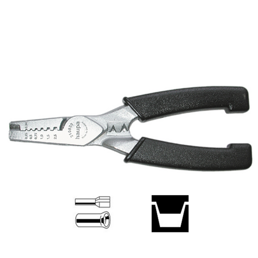 Presknaibles caurduršanai, 0,5-2,5mm2, HAUPA