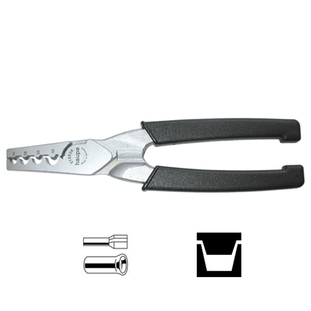 Presknaibles caurduršanai, 10-35mm2, HAUPA