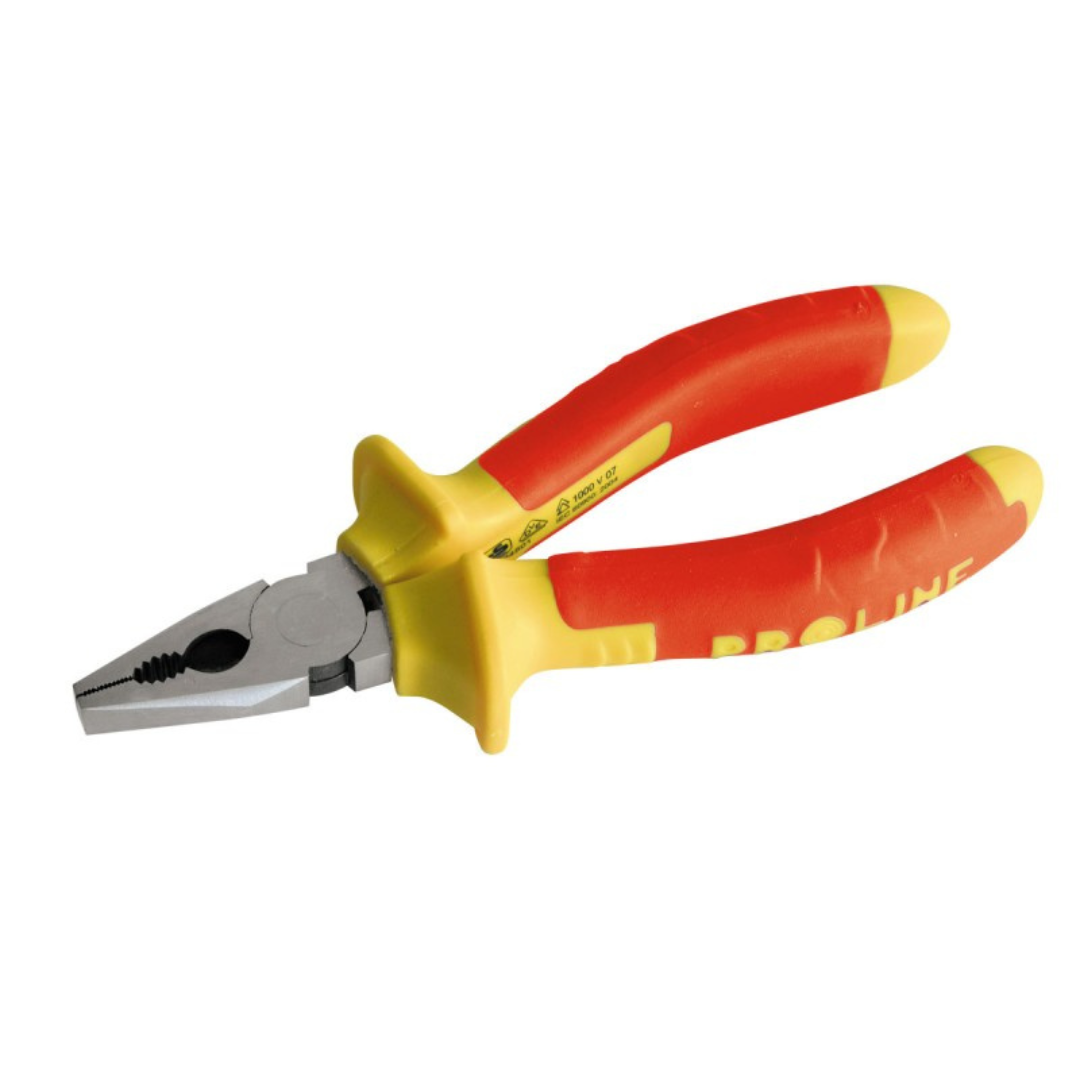 Elektriķu kombinētās knaibles, 160 mm, 1000V, Proline
