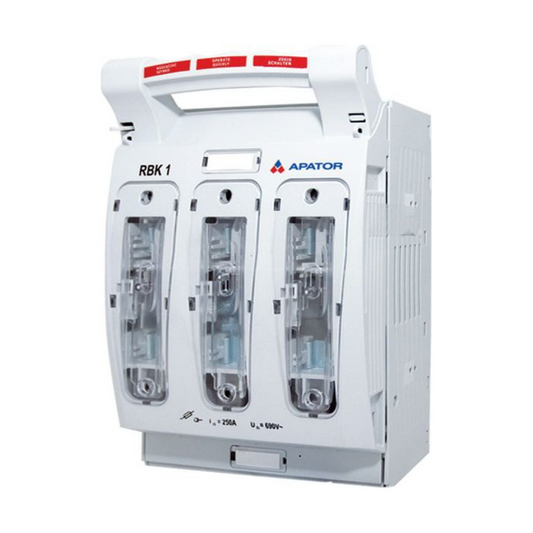 NH blokslēdzis, NH1, 250A, RBK 1, Apator