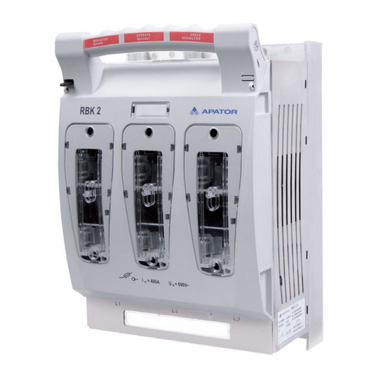 NH blokslēdzis, NH2, 400A, RBK 2, Apator