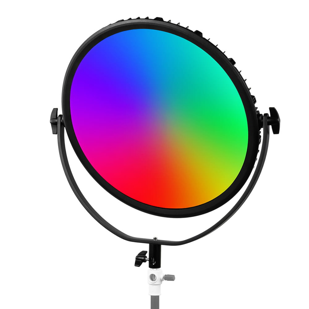 Grozāma apaļā LED Ultra Slim MITOYA SUN lampa, 70W, 2500-8500K + RGB, bez statīva