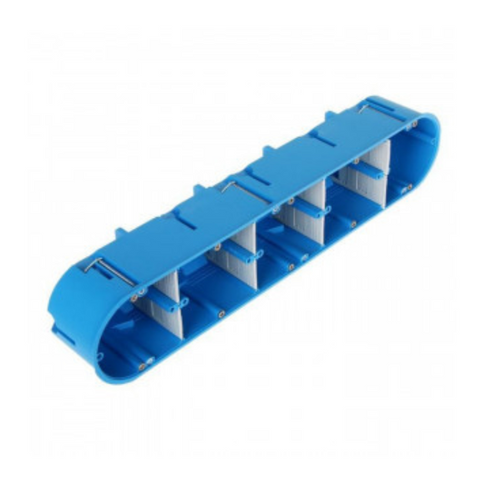 Instalācijas kārba 5-vietīga dobai (reģipša) sienai, dziļā, Ø68mm, H63mm, Elektro-Plast