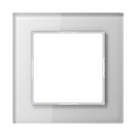 Rāmis stikla 1-vietīgs, balts, A CREATION