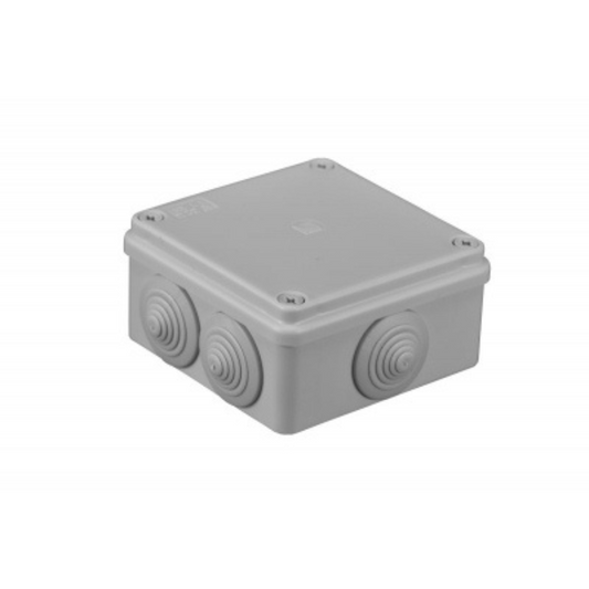 Nozarkārba pelēka S-BOX 106, 100x100x50mm, IP65, Pawbol