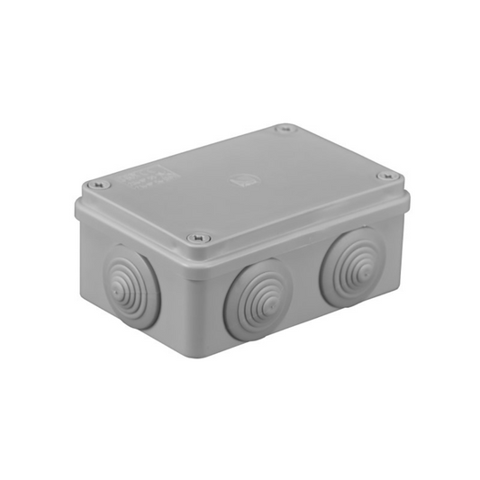 Nozarkārba pelēka S-BOX 206, 120x80x50mm, IP65, Pawbol