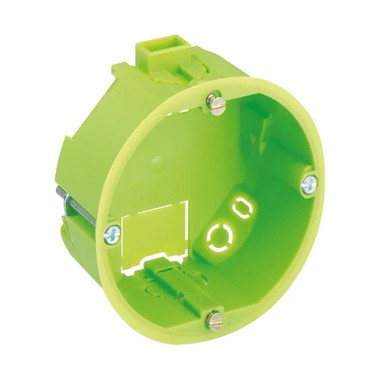 Montāžas kārba reģiša sienai 1-vietīga, seklā, Ø68xh35mm, Spelsberg