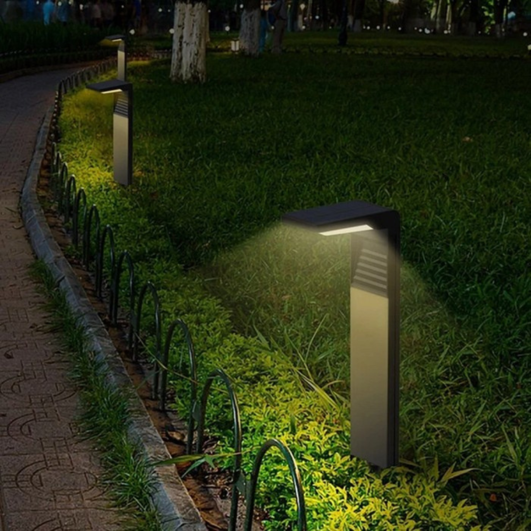 Gaismeklis ar saules bateriju un krēslas sensoru Solar LED, 5.5V, 2W, 4000K, IP64, EC20113, ECOLIGHT