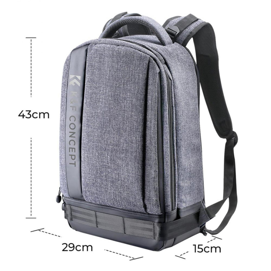 Fotografēšanas mugursoma, 18l, KF13.044, K&F Concept