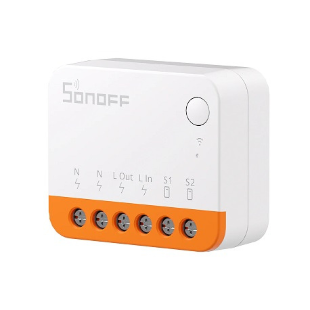 Viedais WiFi slēdzis, 1 kanāls, 10A, AC 100-240V, 2400W, SONOFF