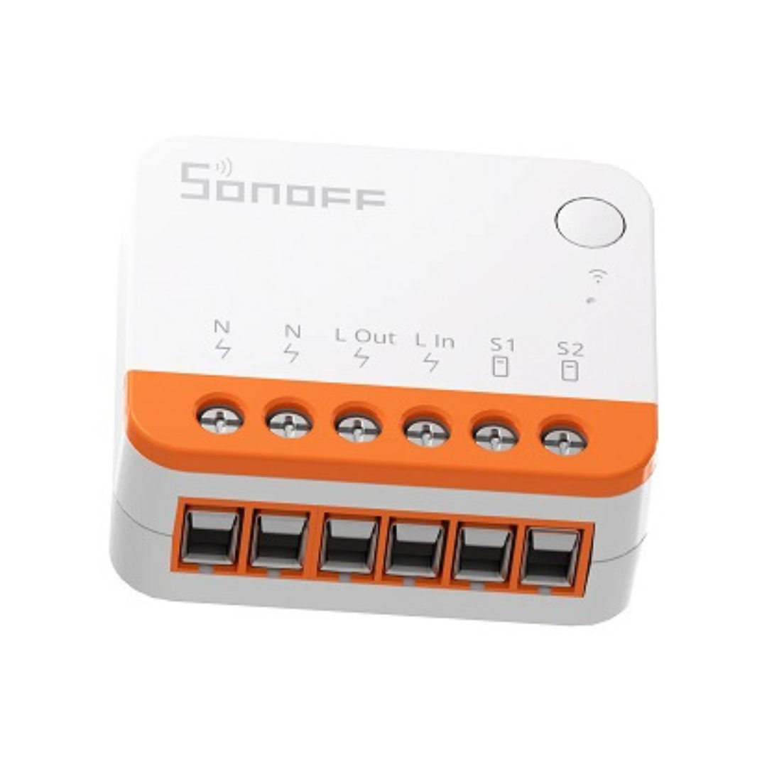 Viedais WiFi slēdzis, 1 kanāls, 10A, AC 100-240V, 2400W, SONOFF