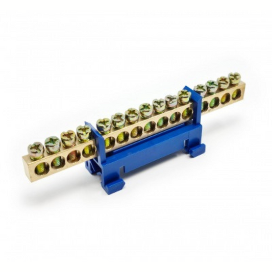 Neitrāla spaile uz DIN sliedes, 15 poli, TN15B