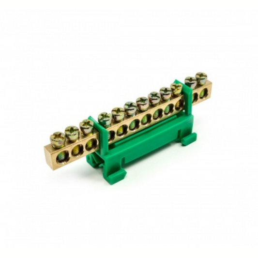 Zemējumā spaile uz DIN sliedes, 12 poli, TPE12G
