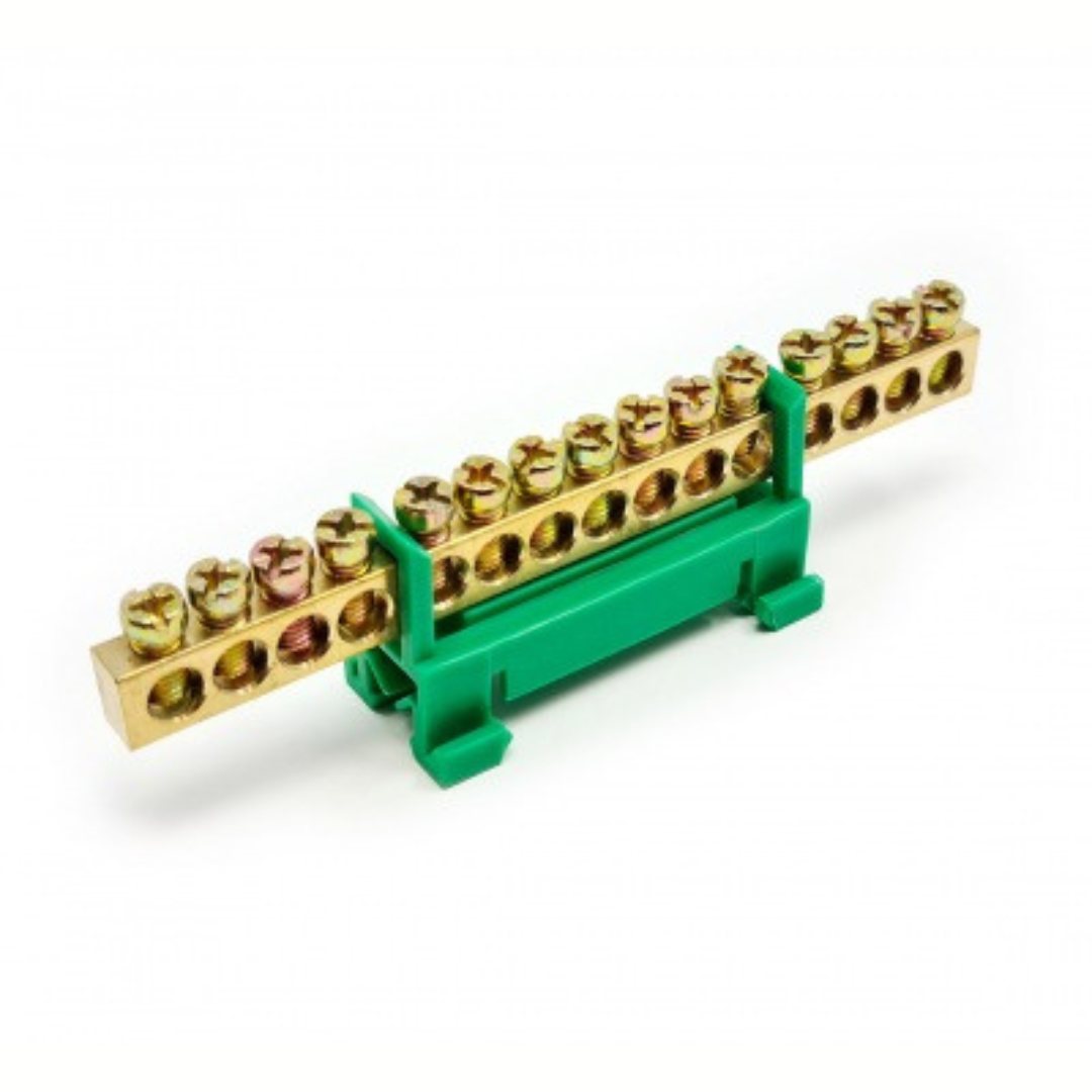 Zemējumā spaile uz DIN sliedes, 15 poli, TPE15G