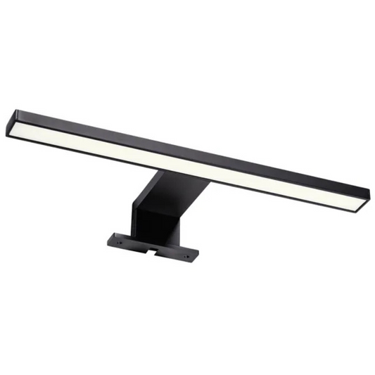 Gaismeklis LED spogulim / gleznai, 5W, 354lm, 30cm, IP44, melns matēts, THORGEON