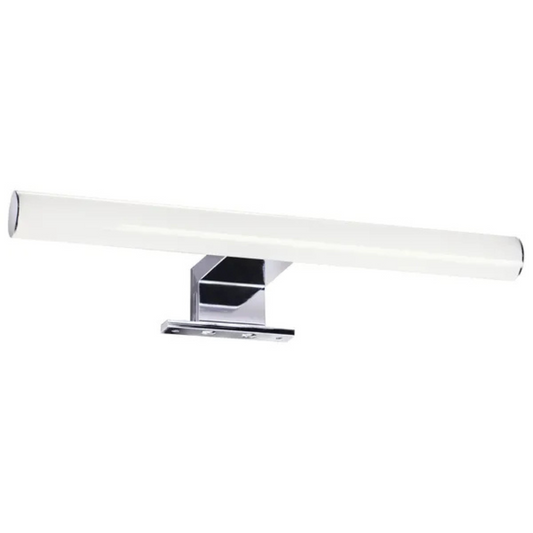 Gaismeklis LED spogulim, 5W, 446lm, 30cm, IP44, hroms, THORGEON
