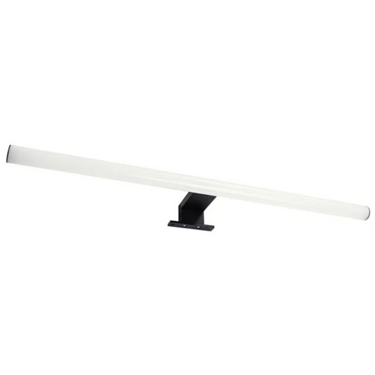 Gaismeklis LED spogulim, 9W, 800lm, 60cm, IP44, melns matēts, THORGEON
