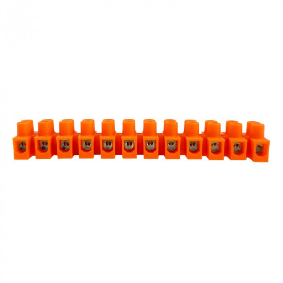 Spaiļu rinda 2.5mm2, 3A, 12 vietas, ECOLIGHT