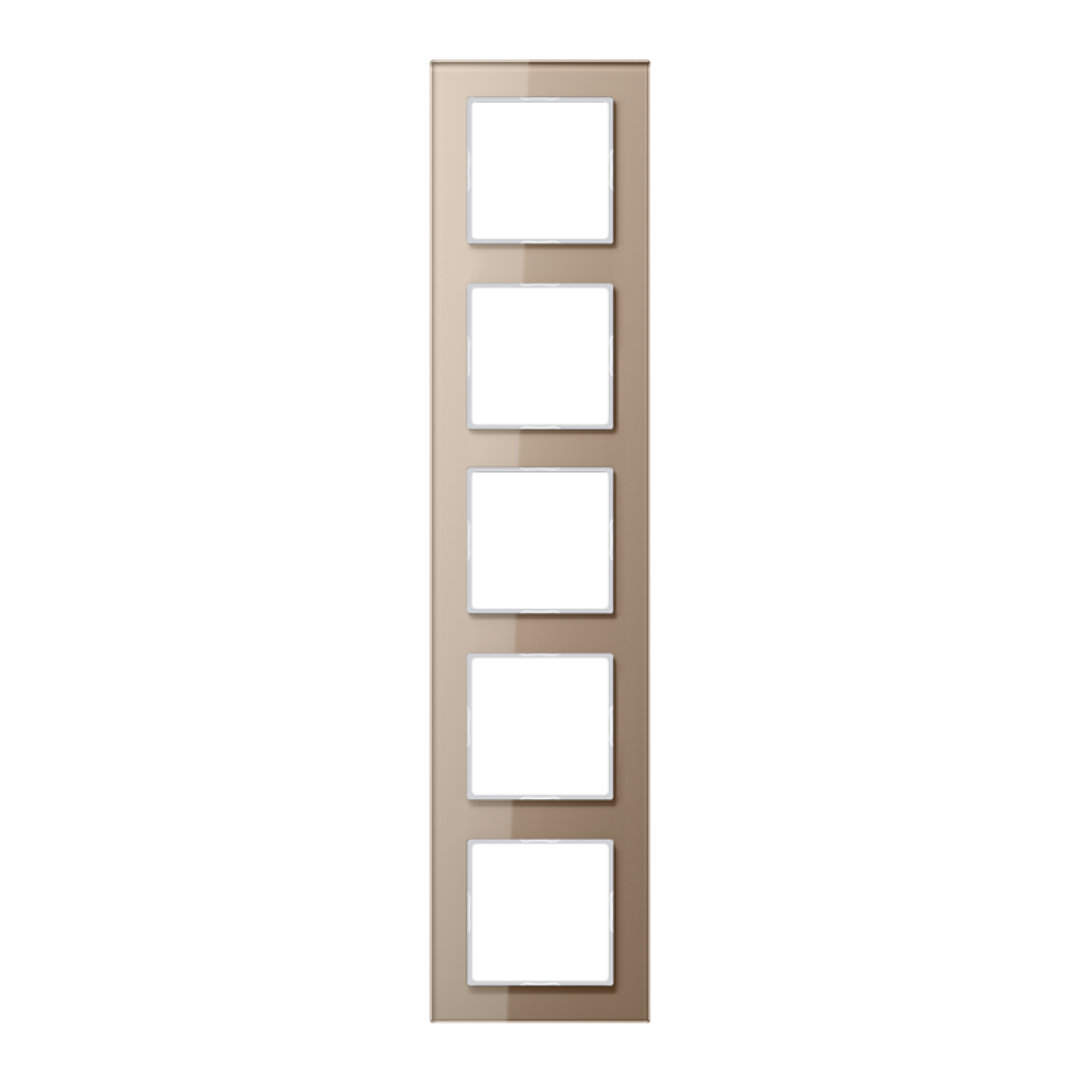 Rāmis stikla 5-vietīgs, šampanieša krāsa, A CREATION