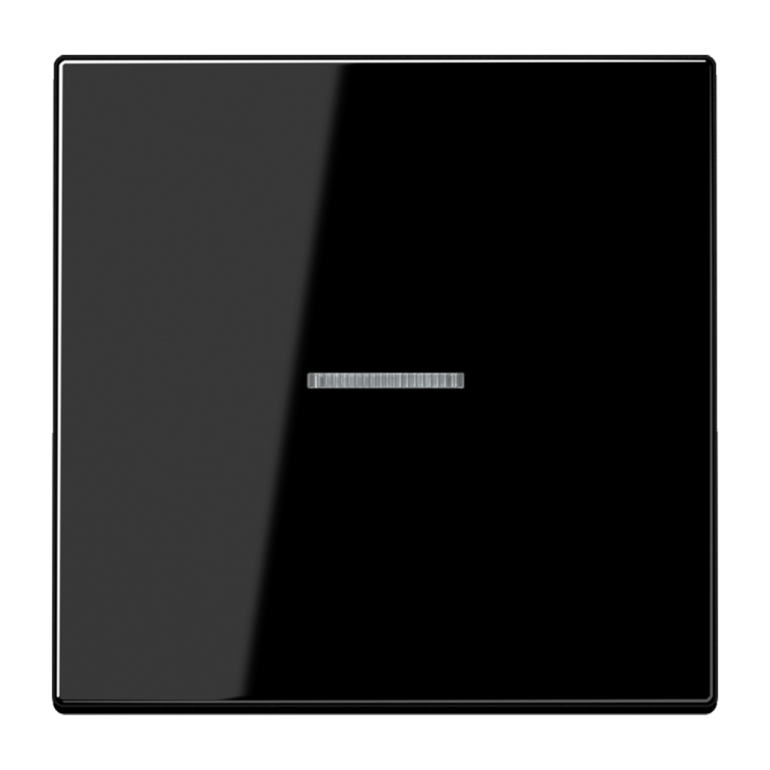 Taustiņš ar indikācijas lodziņu, melns, LS990