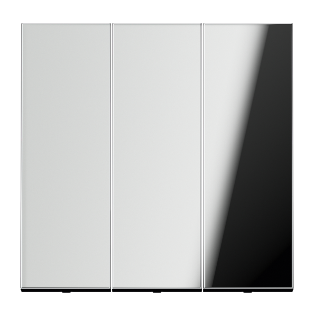 Metāliskais Trīsdaļīgs taustiņš, hroms, LS990