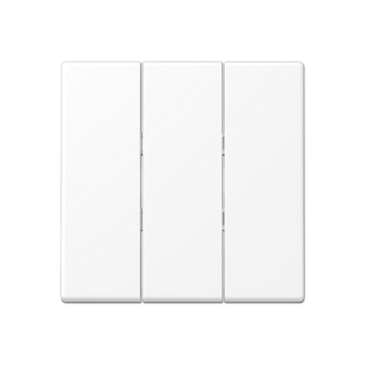 Trīsdaļīgs taustiņš, matēts sniegbalts, A500