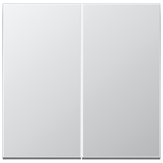 Metāliskais Dubultais taustiņš, alumīnijs, LS990