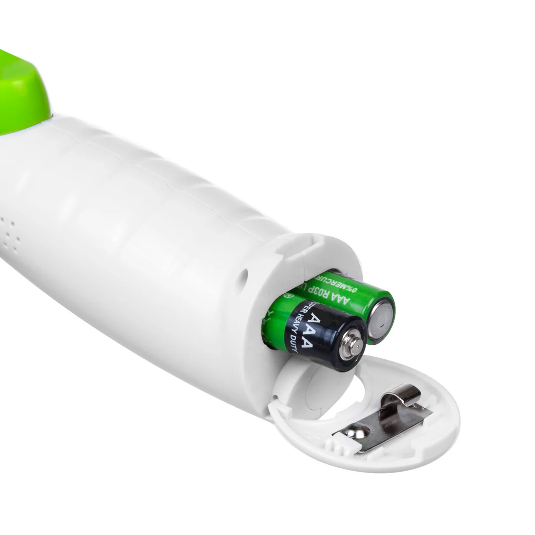 Bezkontakta medicīnas, infrasarkanais cilvēka ķermeņa termometrs ar 3 krāsu indikāciju, pieres, ar baterijam komplektā (2xAAA), Promedix PR-960 / YK-IRT2