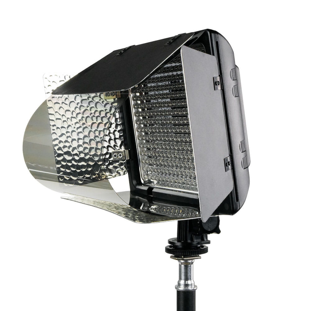 Tetovēšanas komplekts, Yongnuo YN300III 3200-5600K lampa ar barošanas avotu, statīvu un polarizējošo plēvi