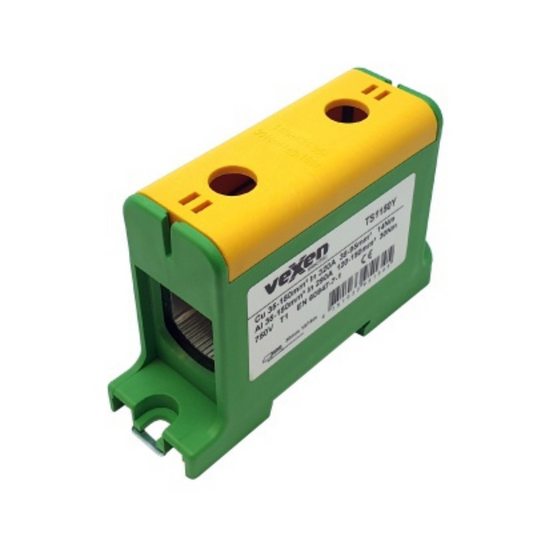 Tranzītspaile Al/Cu 35-150mm2, PE - dzelten/zaļa, TS1150Y