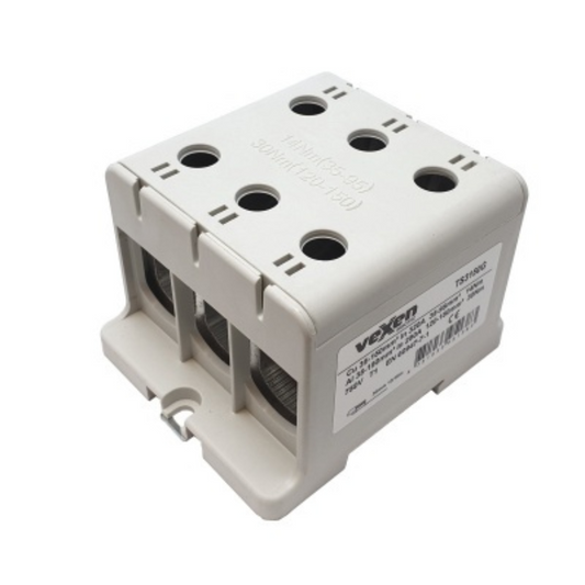 Tranzītspaile Al/Cu 3x35-150mm2, L - pelēka, TS3150G