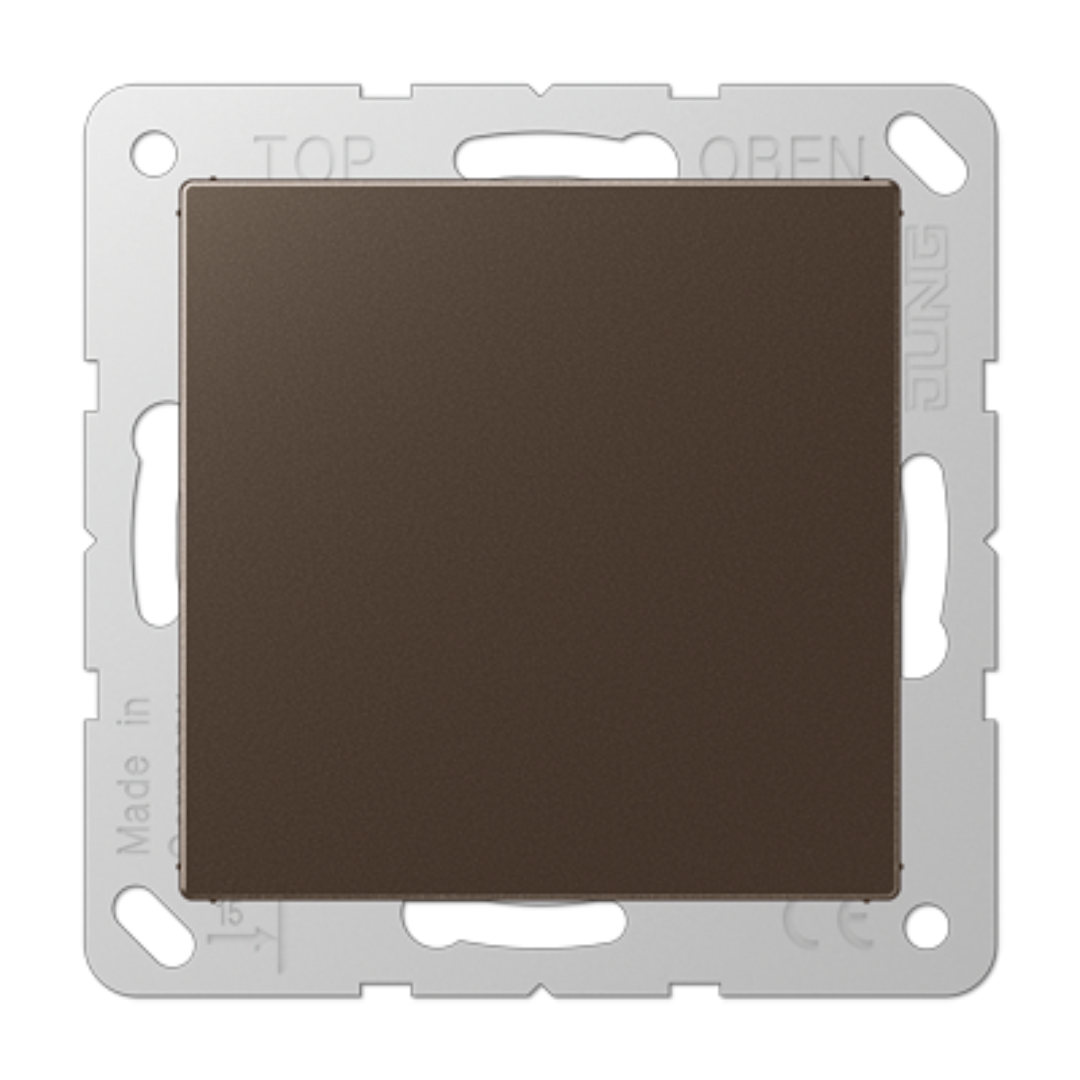 Tukša centrālā plāksne (uzspiežama fiksācija), mokas krāsa, A500