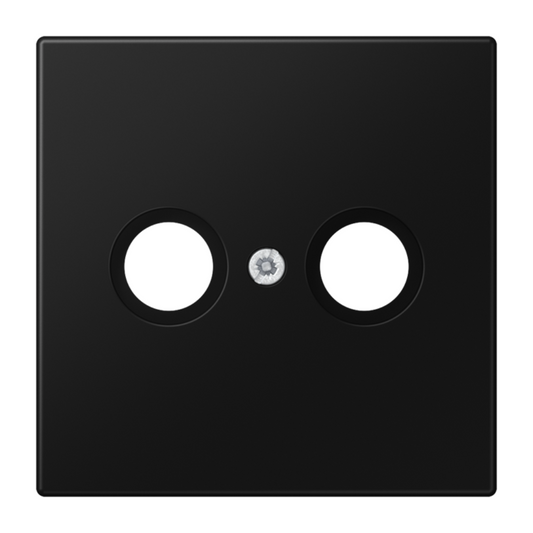 Nosegplāksne TV ligzdai, matēta grafīta melna, LS990