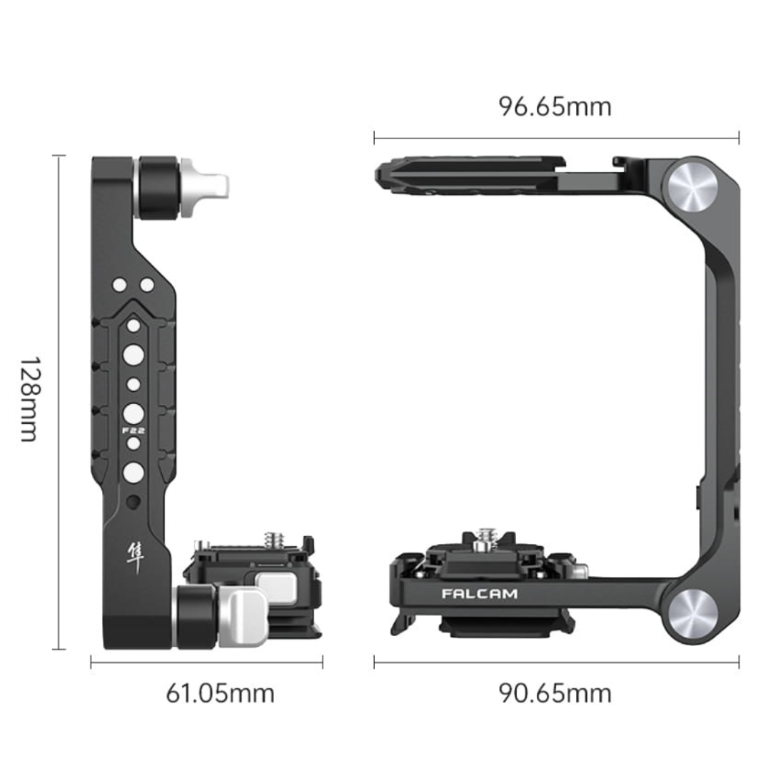 Universāls kameras pusbūris / turētājs, FALCAM, F22&F38, Bracket, Ulanzi