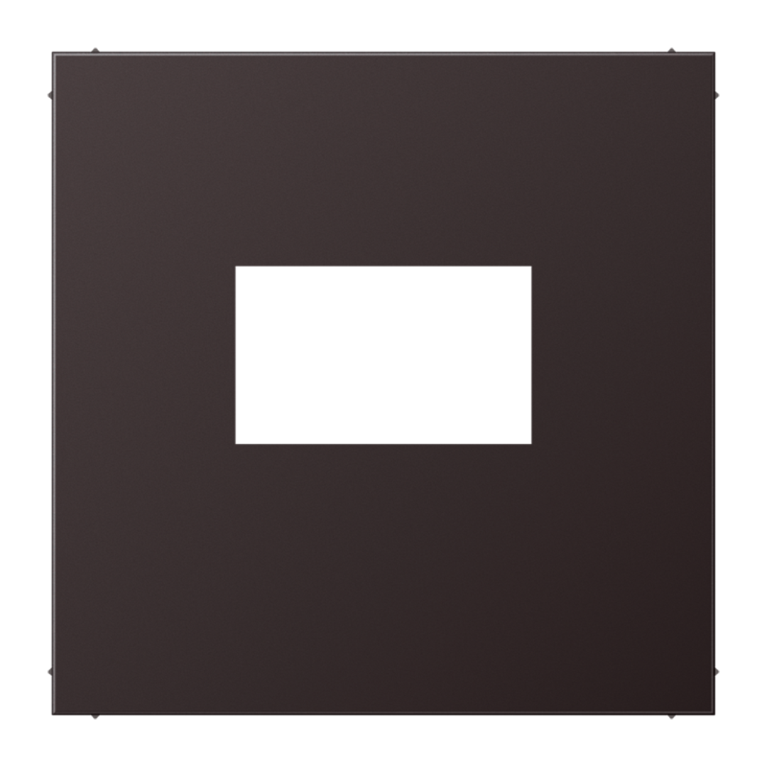 Metāliskā nosegplāksne USB ladētājam, tumša (alumīnija lakota), LS990