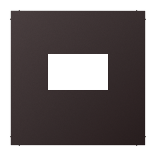 Metāliskā nosegplāksne USB ladētājam, tumša (alumīnija lakota), LS990