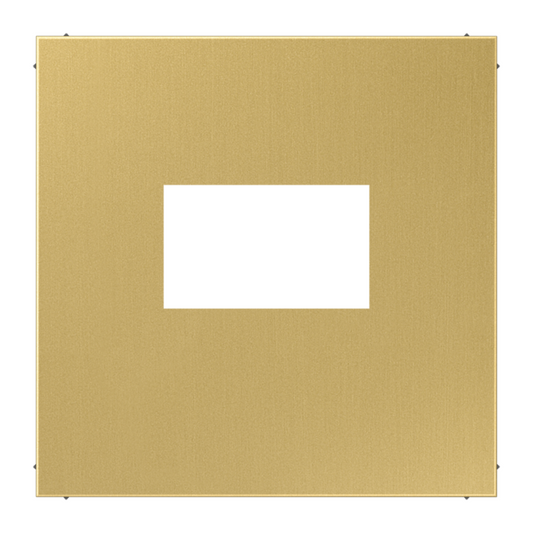 Metāliskā nosegplāksne USB ladētājam, klasiskais misiņš, LS990